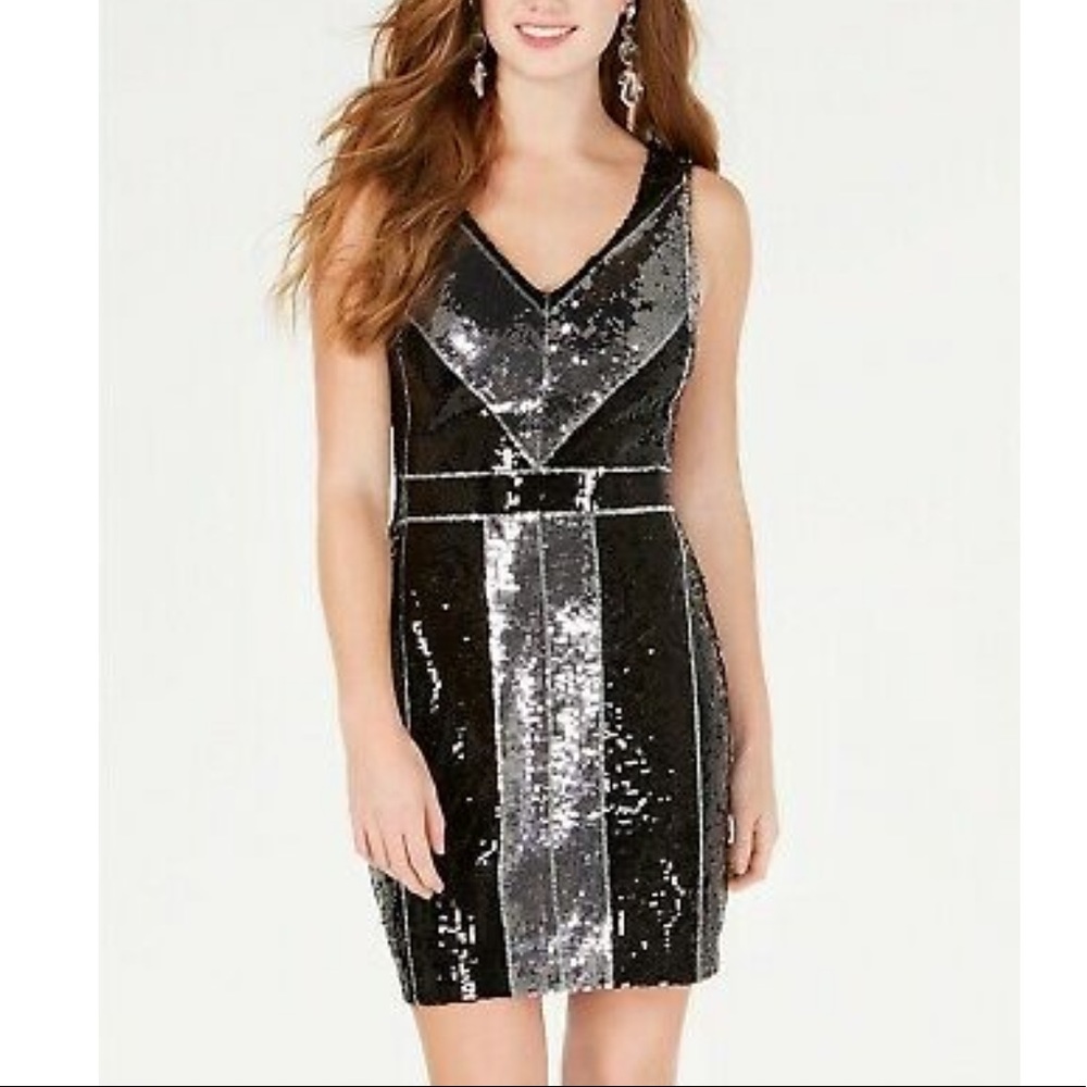 Sequin mini dress 5/6